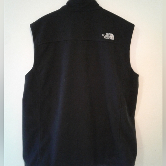 THE NORTH FACE MENS XL APEX CANYONWALL ZIP SOFT SHELL WINDWALL VEST JACKET Black - Picture 5 of 8